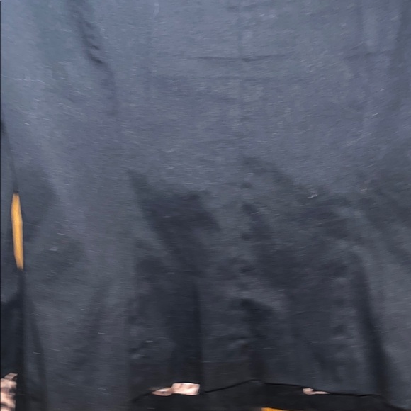 2B Bebe Black Blazer with Leopard Print Lining size Large - Picture 7 of 10